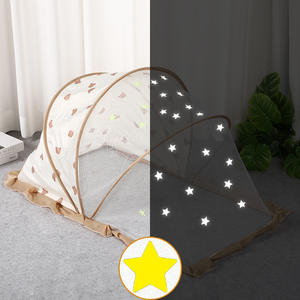 Zanzariera pieghevole luminosa per bambini, copertura pieghevole per zanzariera per neonati, lettino per bambini, yurt per neonati, transfrontaliero - Product Image 1