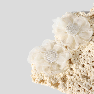 <span class=keywords><strong>Bonnet</strong></span> creux à fleurs minces pour femmes printemps et automne - Product Image 2