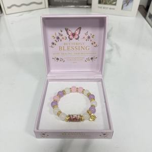 Vintage Nature Flower Bird Beaded Statement Bracelet with Premium <strong>Gift</strong> Box, Meaningful Spiritual Jewelry <strong>Gift</strong> - Product Image 4