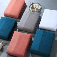Serviettes de bain extra larges Ensemble de salle de bain 100% coton Drap de bain Serviette de plage de luxe Serviette de spa pour la maison et l'hôtel