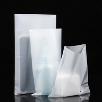 Sac d'emballage en plastique transparent givré pour étui de téléphone portable imprimé par gravure à 3 côtés pour marque personnalisée Câble de données électroniques