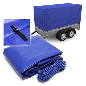 Bâche de séparation de rideau latéral de camion industriel personnalisé Bâche en PVC Rouleau de polyester enduit de vinyle <span class=keywords><strong>solide</strong></span> de 14oz - Product Image 6