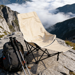 Silla de <span class=keywords><strong>Playa</strong></span> Plegable Portátil de Aleación de Aluminio Moderna, Ligera, Individual, para Dibujar, Hacer Picnic, Banco de Jardín - Product Image 2