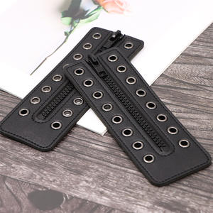 Languettes <span class=keywords><strong>de</strong></span> chaussures en métal à <span class=keywords><strong>fermeture</strong></span> <span class=keywords><strong>éclair</strong></span>, inserts <span class=keywords><strong>de</strong></span> bottes à 8 trous, lacets sans nœuds, protège-langues <span class=keywords><strong>de</strong></span> chaussures, inserts antidérapants pour adultes - Product Image 4