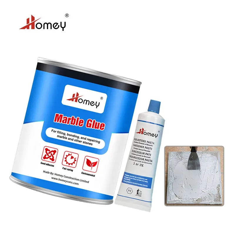 Homey Polyester Resin Marmor kleber Epoxy Dry Hanging Silikon kleber für Marmor Granit