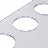 Film en polycarbonate brossé ignifuge UL94-V2, haute résistance aux chocs, revêtement PC finition brossée pour panneau de chargeur de VE