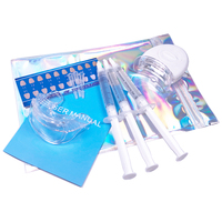 Kit de blanqueamiento de dientes con luz azul aprobado por CE sin peróxido y económico con logotipo personalizado