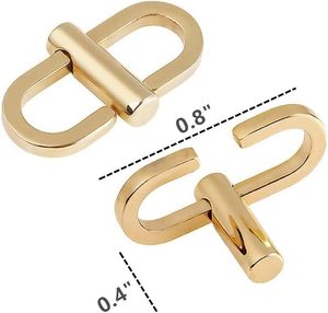 Hebillas Metálicas Ajustables para Cadena de Bolso, Eslabones de Cadena, Hebillas para Ropa, Clip para Ajustar la Longitud de la Cadena - Product Image 2