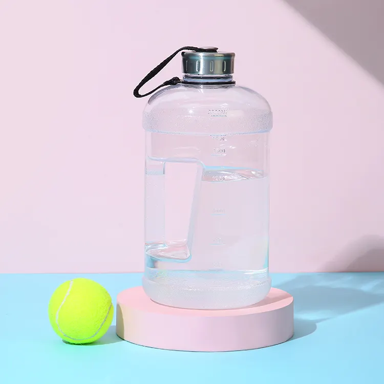 2,2 l auslaufs ichere Sport-BPA-freie Plastik wasser flasche