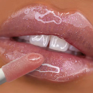Logo personnalisé cosmétiques maquillage végétalien brillant à lèvres vendeur clair brillant à lèvres de marque privée brillant à paillettes - Product Image 3