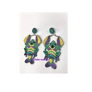 Boucles d'oreilles pendantes faites à la main, en perles, boucles d'oreilles pendantes en perles de rocaille pour femmes, bijoux bohèmes colorés, accessoires pour cadeaux - Product Image 4