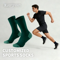 Chaussettes de course athlétiques pour hommes de qualité supérieure, rembourrées, évacuant l'humidité, avec soutien de la voûte plantaire, pour les activités de club et de terrain, vente en gros
