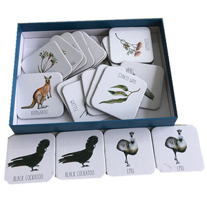 Jeux de <span class=keywords><strong>mémoire</strong></span> éducatifs personnalisés en papier pour enfants de 5 <span class=keywords><strong>à</strong></span> 13 ans et de 5 <span class=keywords><strong>à</strong></span> 7 ans, taille 5x5 cm, logo personnalisé - Product Image 3