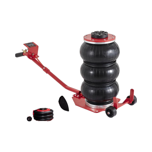 Gato Neumático de Triple Bolsa de 3 Toneladas/6600 Lbs con Asa Larga, Elevación Rápida de 3-5s, Gato para Coches y Reparación en Garajes, 17.7 Pulgadas/450 mm - Product Image 1