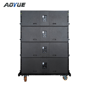 Altavoz profesional de arreglo lineal Aoyue KA-1, sistema de sonido de arreglo lineal de alta calidad con doble altavoz de 15 pulgadas, pasivo de 3 vías - Product Image 6