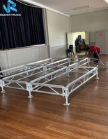 Scène de spectacle mobile de haute qualité, robuste et tendance, à prix compétitif, pour mariages, soirées et événements.
