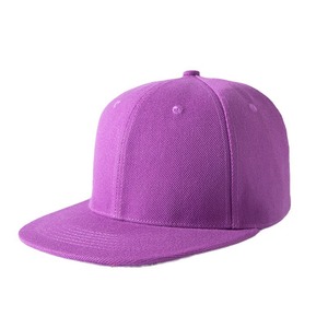 Snapback Cap Twill Unisex Purple Sun Protection Four Seasons Baseball Cap - Product Image 4