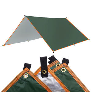 Toile de qualité supérieure, ultralégère, pour le <span class=keywords><strong>camping</strong></span> en plein air, résistante aux températures élevées, imperméable, bâche de tente, vente en gros, logo personnalisé, OEM - Product Image 1