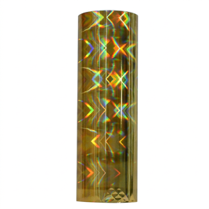 Gold Ribbon Thermal Transfer Hot Stamping Foil Printed <b>Roll</b> for <b>Paper</b> Application 64cm Width 0.012-0.016mm Thickness - Product Image 1