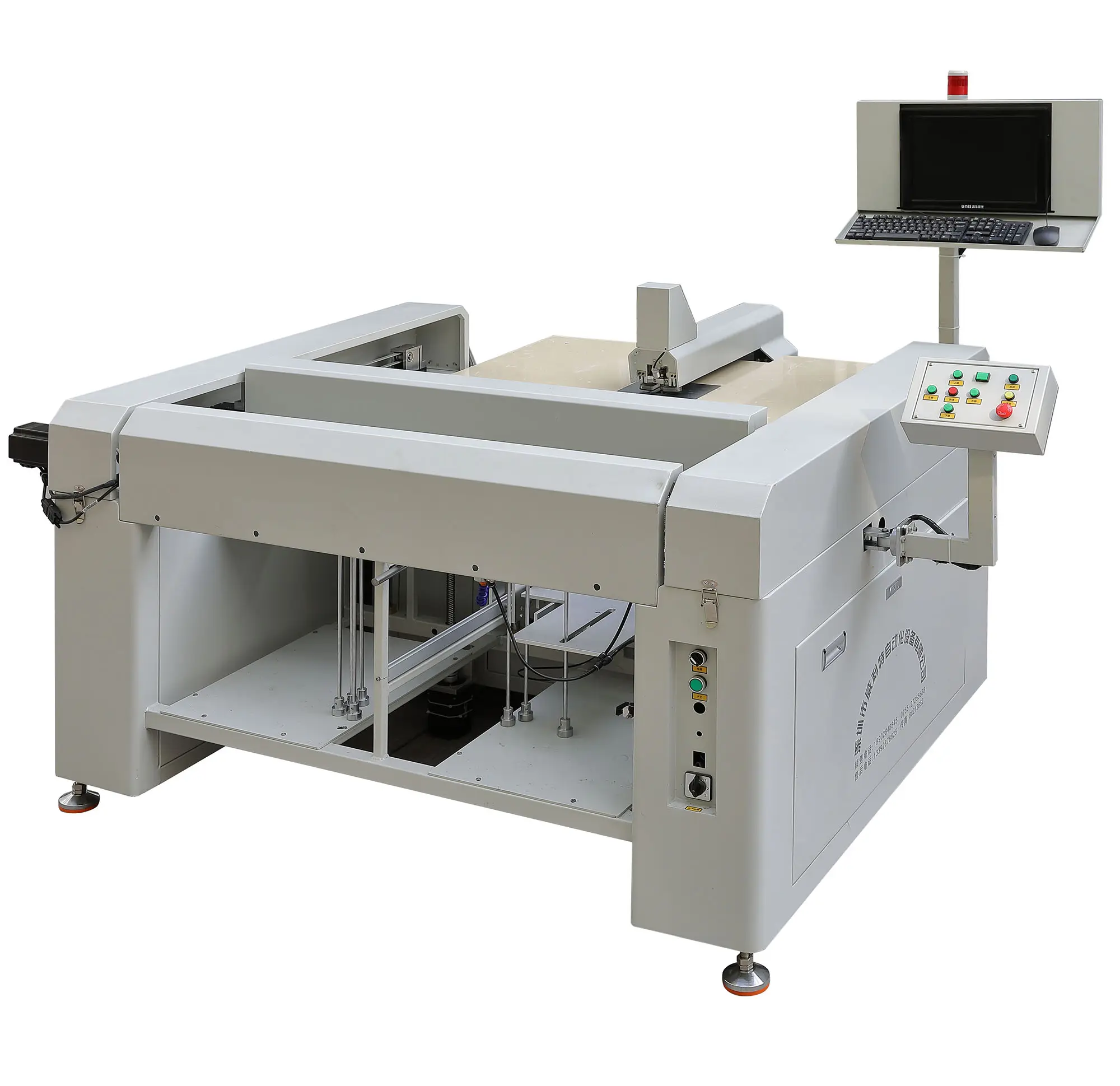 sheet to sheet automatic CCD camera positioning hole punching machine for FPC/PET