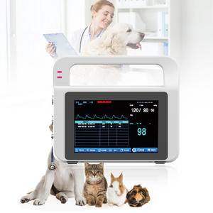 Veterinary Vital Signs Monitor VE5 Pet Animal SPO2+NIBP+PR Monitor Multi-channel Synchronized ECG <strong>Algorithm</strong> - Product Image 2