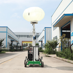 Miễn phí vận chuyển di động tháp chiếu sáng giá gắn mạnh mẽ Trailer Gắn Đèn tháp di động - Product Image 1