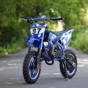 Mini moto tout-terrain KTN à essence 2 temps, sans balais, 49 cm³, pneus de 10 pouces, démarrage par lanceur - Product Image 4