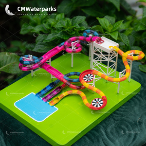 Équipement de <span class=keywords><strong>parc</strong></span> <span class=keywords><strong>aquatique</strong></span> modè<span class=keywords><strong>le</strong></span> 3D produits de <span class=keywords><strong>parc</strong></span> d'attractions de glissière d'eau de fibre de verre - Product Image 4