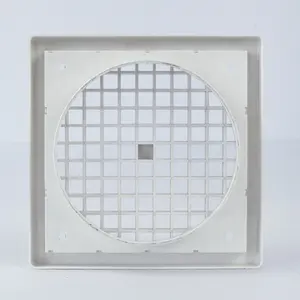 HVAC Sistema di ABS di Plastica Piazza Eggcrate Aria di Ritorno Valvola di Scarico Griglie con Rimovibile core