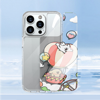 Nouvelle coque de téléphone portable 2-en-1 haute transparence avec plaque arrière détachable pour iPhone 14 15 16 Pro Max 17 17 Pro 17 Pro Max
