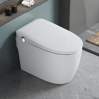 Inodoros Inteligentes para el Hogar, Inodoro con Bidé Eléctrico, Inodoro de Cerámica, Totalmente Automático, Moderno