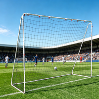 But de football en fer robuste Vance Sports avec cadre durable, montage facile et performance toutes saisons pour une utilisation en intérieur/extérieur