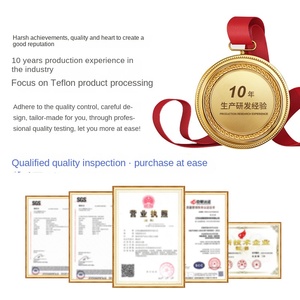 สายพานลำเลียงอาหารเคลือบ PTFE ทนอุณหภูมิสูง สำหรับสายการผลิตไมโครเวฟ ผ้าเคลือบป้องกันการกัดกร่อน - Product Image 3