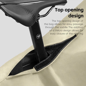 Sac de rangement pour vélo léger, portable, universel, en PU 420D, imperméable, avec sangle réglable, facile à transporter - Product Image 4