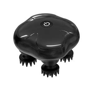 Mesin kulit kepala elektrik pemijat kulit kepala mesin kulit kepala dengan 96 simpul getar silikon untuk stimulasi rambut pemijat kepala untuk pertumbuhan rambut - Product Image 4