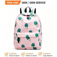 Sac à dos scolaire unisexe en nylon Oxford imperméable personnalisé avec fermeture éclair pour enfants, capacité 20-36L, idéal pour les voyages - Vente en gros