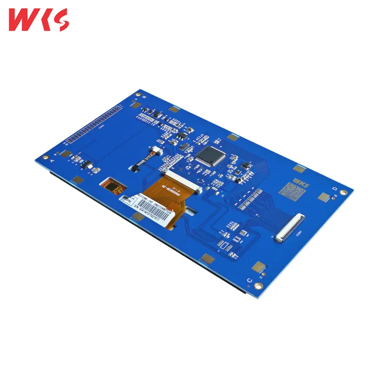 شاشة عرض LCD من النوع TFT مخصصة مقاس 7 بوصة مع شاشة لمس وواجهة لوحة مركبة MCU