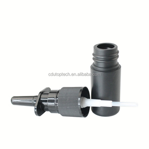 Vente en gros de flacons de vaporisateur nasal vides en plastique noir beige blanc HDPE de 5ml 0.17oz pour l'emballage de produits pharmaceutiques - Product Image 3