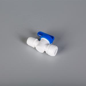 Bán Buôn 1/4 1/4 Inch Kết Nối Nhanh Chóng Thẳng Bóng Van Điều Khiển Nước Cho Máy Lọc Nước Sương Cho RO Nước Kết Nối - Product Image 2