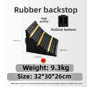 Fermacarro in Gomma Antiscivolo Modello A01 Shenghebao con Altre Funzioni di Visibilità, Prodotto per la Sicurezza Stradale - Product Image 2