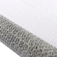 Prix d'usine en gros, grillage hexagonal en PVC de calibre 12, cage à lapins, grillage pour poulets, clôture en filet