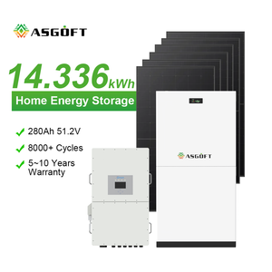 Stock UE Stockage d'énergie domestique 15KWH 280Ah Batterie LiFePO4 Générateur <span class=keywords><strong>solaire</strong></span> Empilable Portable Tout-en-un <span class=keywords><strong>Station</strong></span> d'alimentation au lithium - Product Image 2