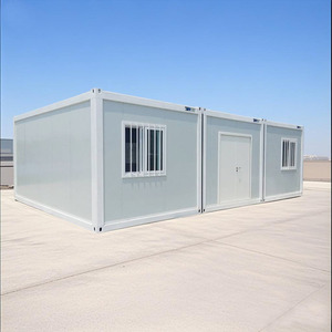 Shipping Flat Pack Modular Prefabricated 20ft 40ft Foldable Prefab Houses Modern Folding Living Module Home Container Houses