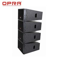 Système de sonorisation professionnel Line Array OP-110 300W AES/1200W Puissance de crête Réponse en fréquence 60Hz-20kHz pour sonorisation de scène de concert