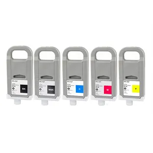 Compatible pfi707 for canon ink cartridge ipf 840 830 850 printer ink cartridges pfi 707