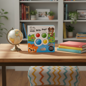 Nuevo <span class=keywords><strong>Libro</strong></span> Interactivo con Sonido Hop Pop de Diseño Personalizado que Ayuda a los Pequeños a Desarrollar el Lenguaje, Libros de Aprendizaje Temprano para Niños - Product Image 1