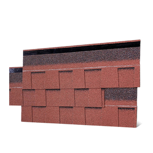 Feutres de toiture de haute qualité Bitume Asphalte Matériau Bardeaux en fibre de verre laminé étanche pour toiture de villa - Product Image 1