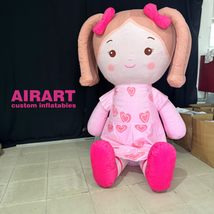 Poupée <span class=keywords><strong>gonflable</strong></span> pour fille, modèle de personnage humain, ballon de simulation, jouet de jeu en peluche pour enfants, cadeaux d'anniversaire - Product Image 2