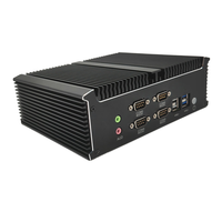 Châssis industriel embarqué INYUDA 2DDR4-3200 RAM 12e/13e génération I5/I7 double LAN 6*COM Slot M.2 2.5 pouces SATA HDD HD+VGA Display