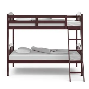 Bedroom Furnitures Solid Wood Bunk Beds for Kids
